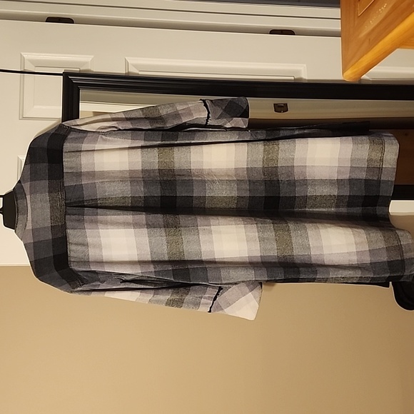 Free People Ashima Chenille Plaid Duster - Picture 9 of 9